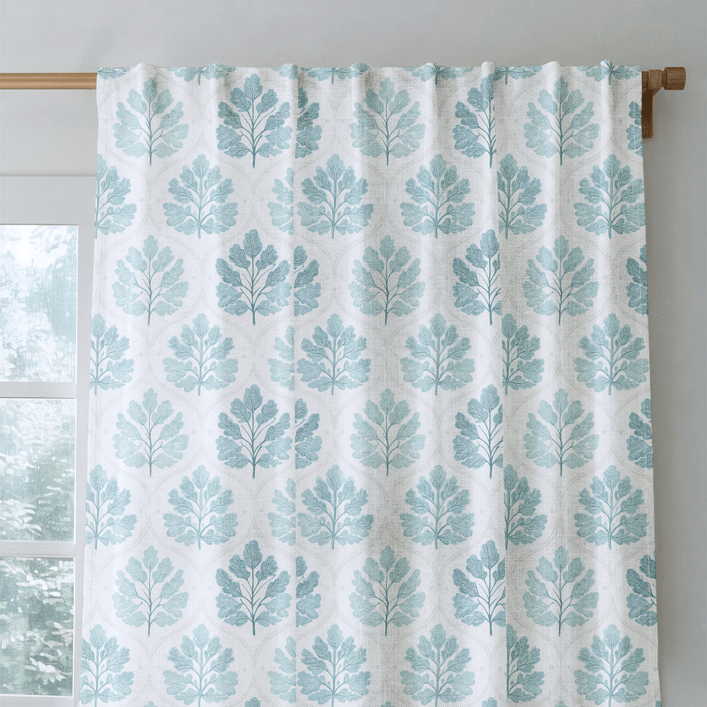 Blue Lagoon - Curtain Panel - The Drapery