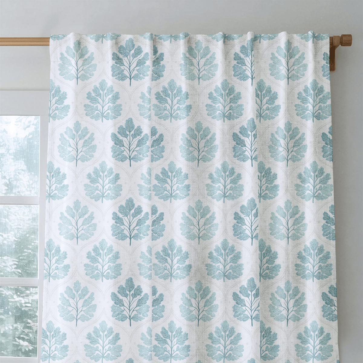 Blue Lagoon - Curtain Panel - The Drapery