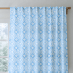 Blue Parasol - Curtain Panel - The Drapery