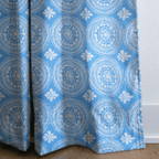 Blue Parasol - Curtain Panel - The Drapery