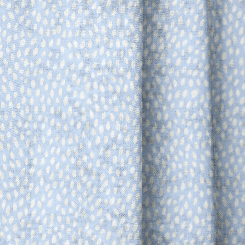 Blue Parker - Curtain Panel - The Drapery