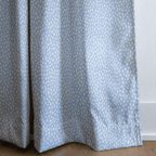 Blue Parker - Curtain Panel - The Drapery