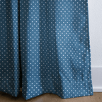 Blue Stars - Curtain Panel - The Drapery