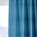 Blue Stars - Curtain Panel - The Drapery