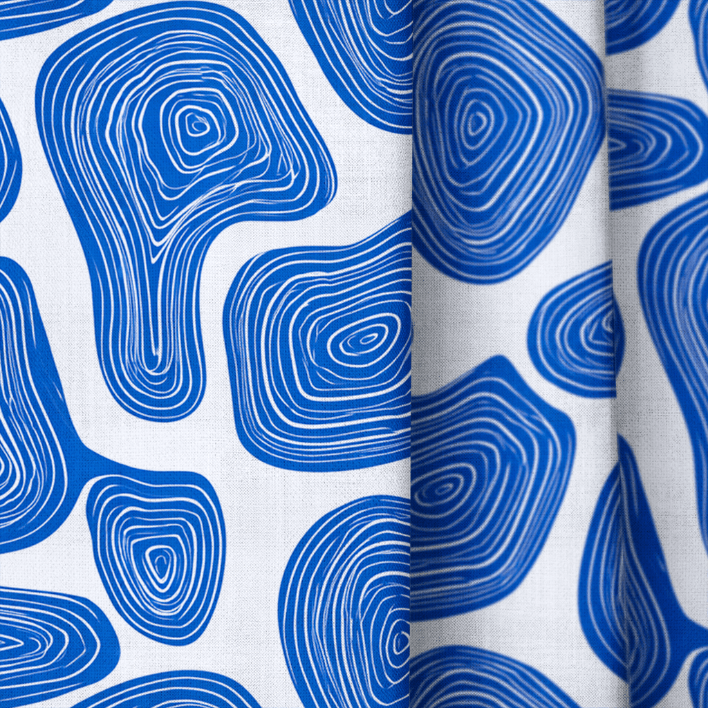 Blue Stone - Curtain Panel - The Drapery