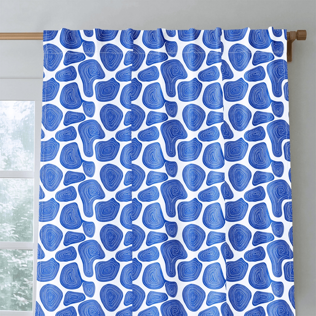 Blue Stone - Curtain Panel - The Drapery