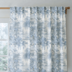 Blue Willow - Curtain Panel - The Drapery