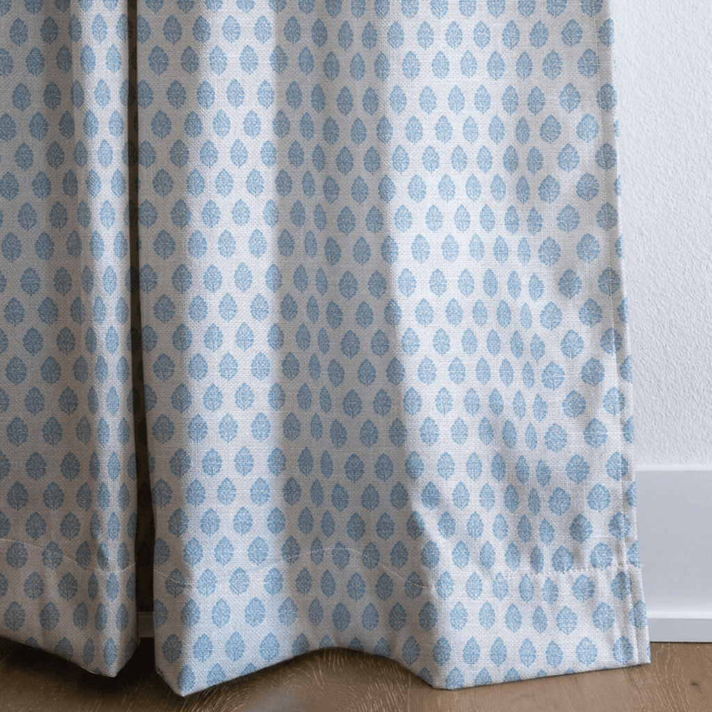 Blue Willow - Curtain Panel - The Drapery
