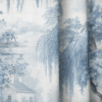 Blue Willow - Curtain Panel - The Drapery