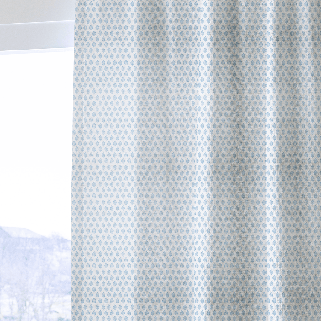Blue Willow - Curtain Panel - The Drapery