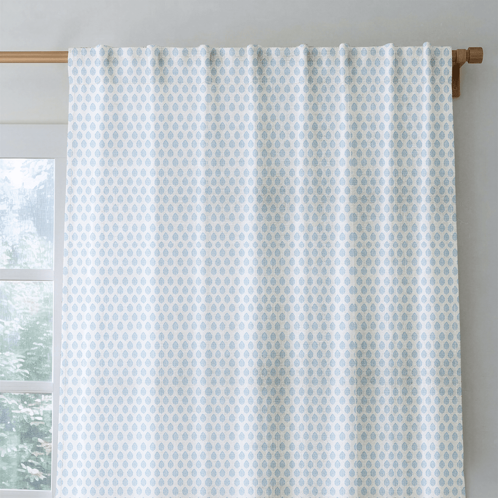Blue Willow - Curtain Panel - The Drapery