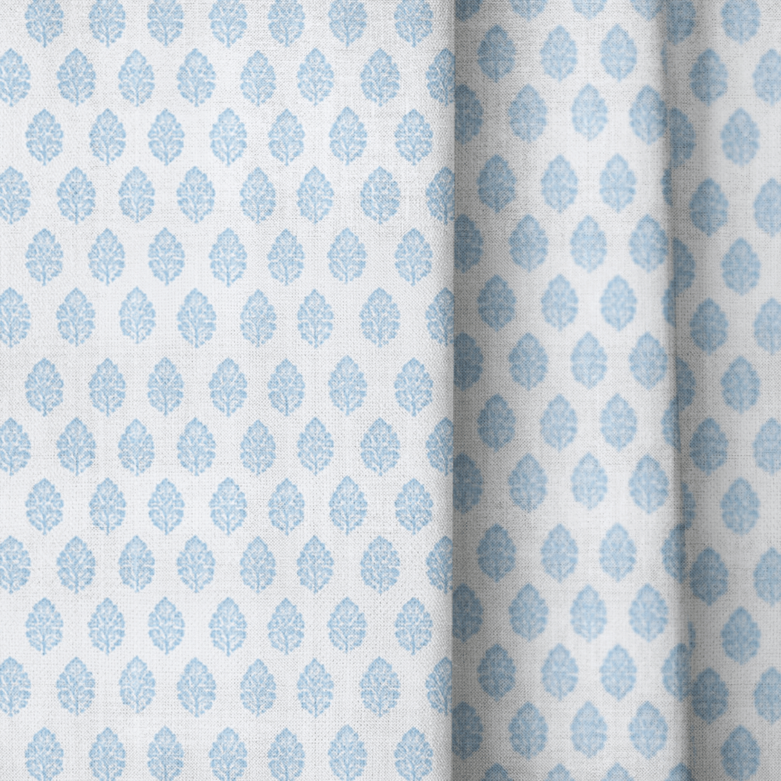 Blue Willow - Curtain Panel - The Drapery