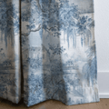 Blue Willow - Curtain Panel - The Drapery