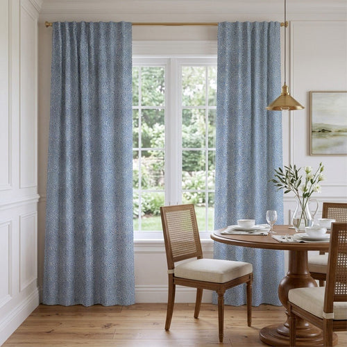 Bluewash - Curtain Panel - The Drapery