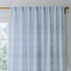 Bluewash - Curtain Panel - The Drapery