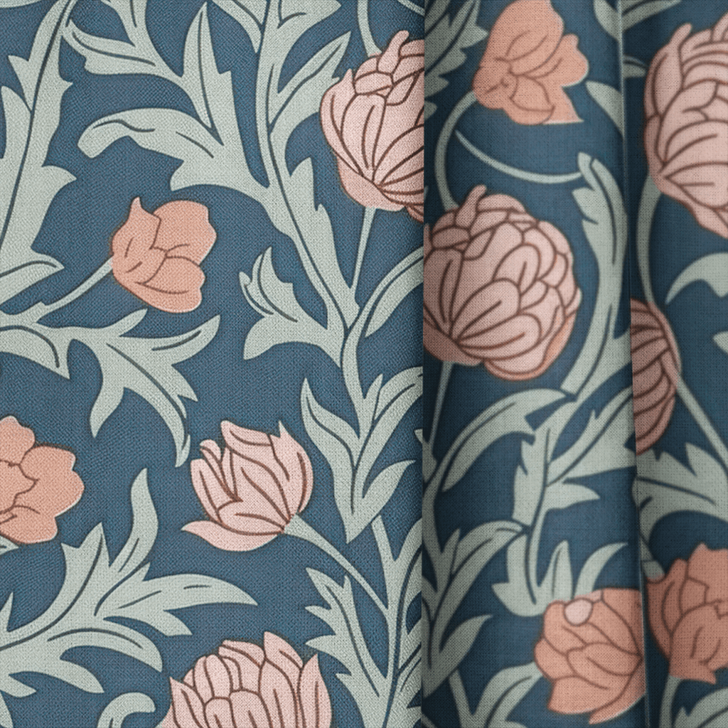 Blume - Curtain Panel - The Drapery