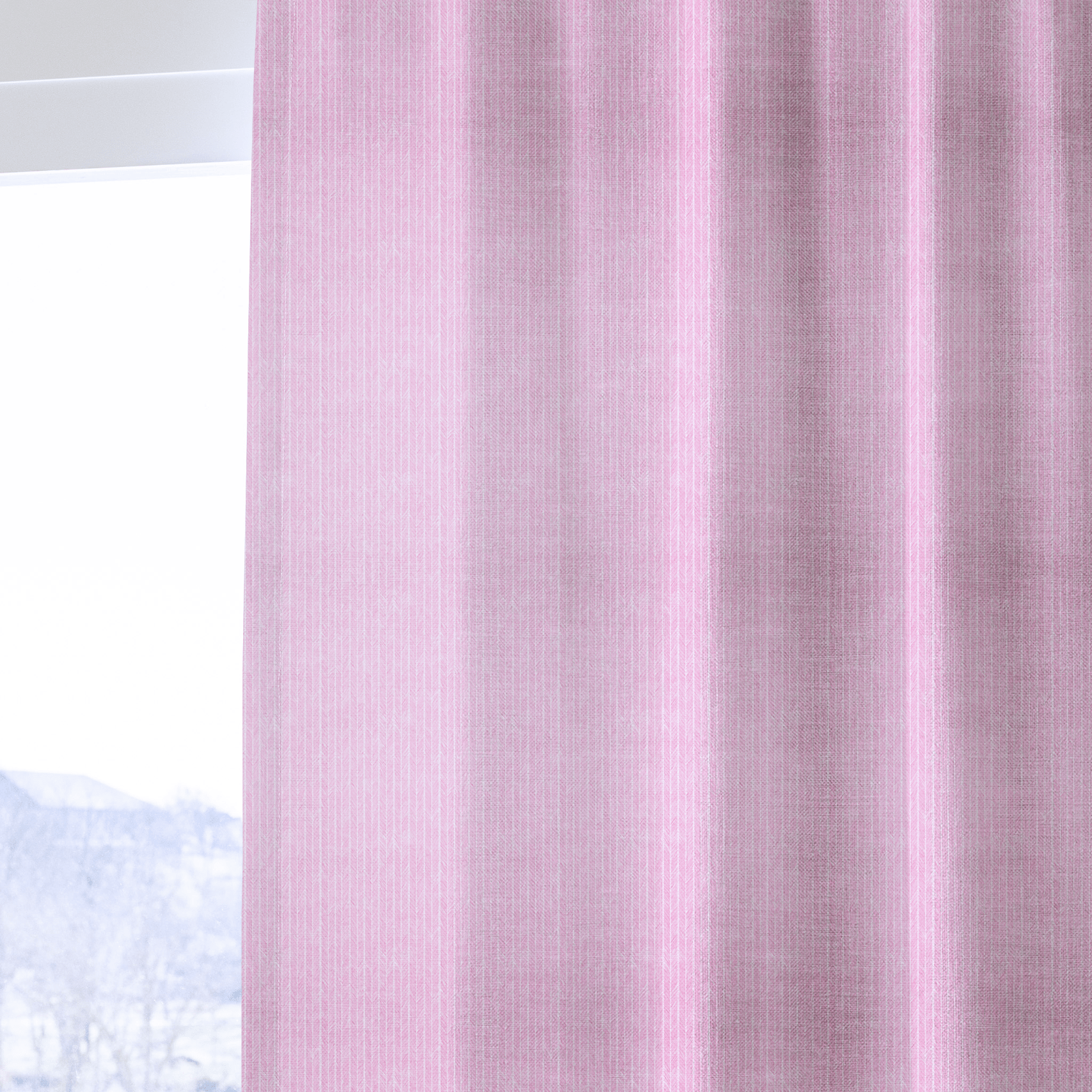 Blush - Curtain Panel - The Drapery