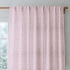 Blush Fan - Curtain Panel - The Drapery