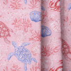 Blush Ocean - Curtain Panel - The Drapery