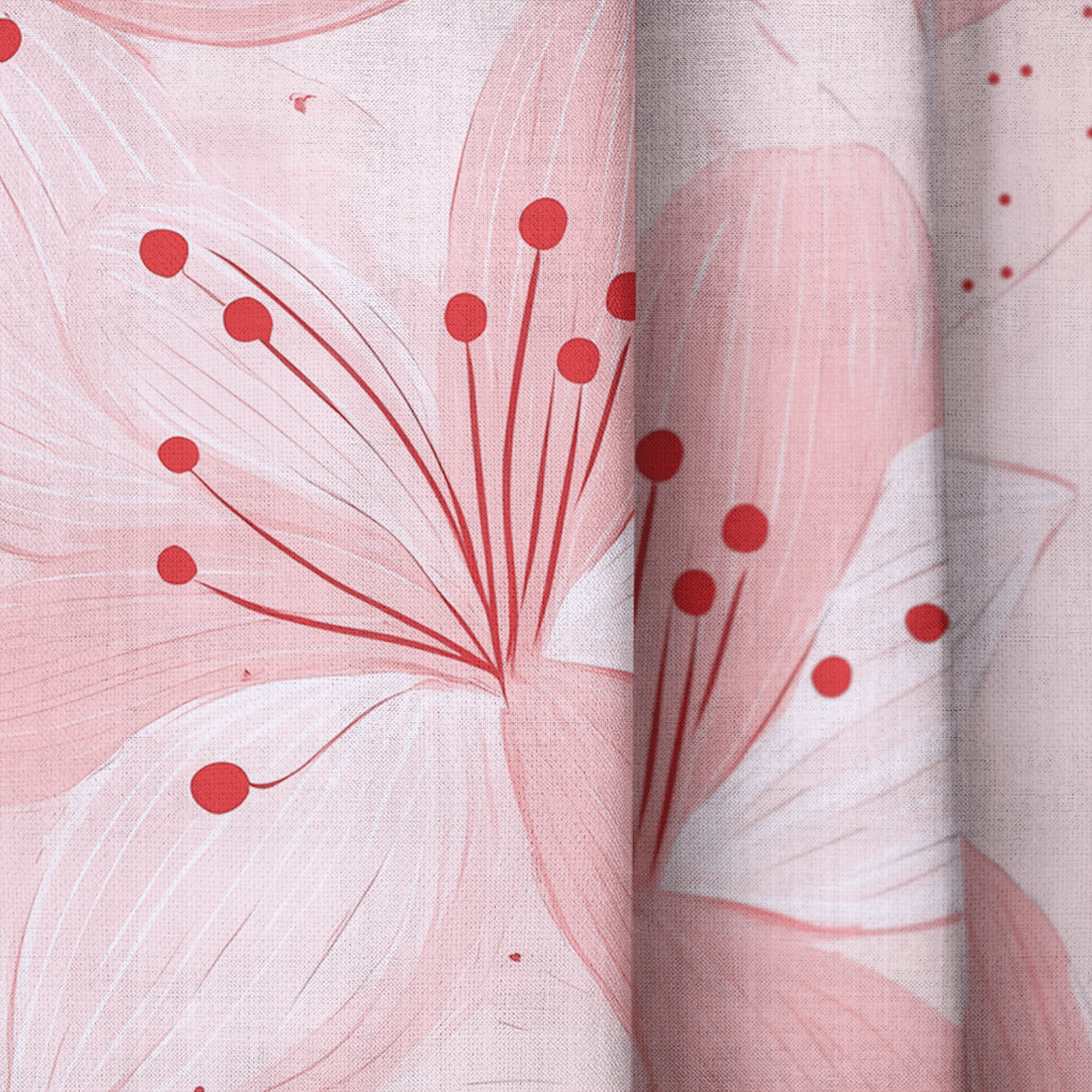 Blush Solstice - Curtain Panel - The Drapery