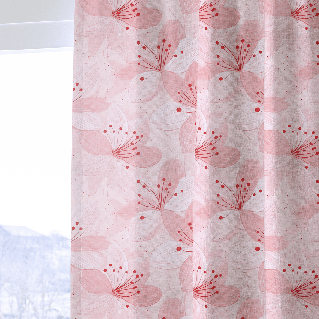 Blush Solstice - Curtain Panel - The Drapery