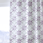 Blush Vines - Curtain Panel - The Drapery