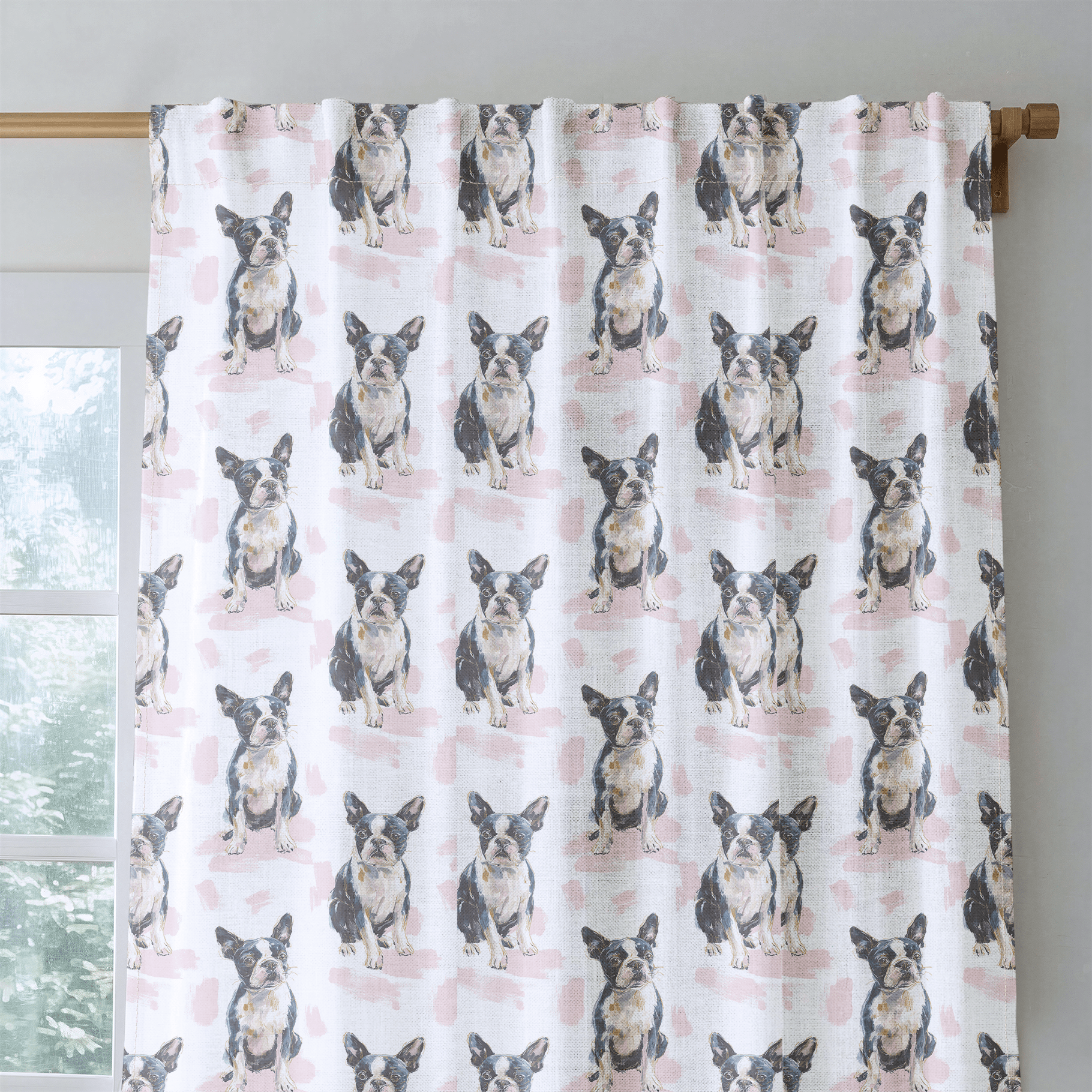 Boston Eyes - Curtain Panel - The Drapery