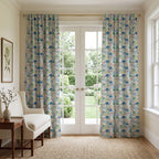 Botanical Bloom - Curtain Panel - The Drapery