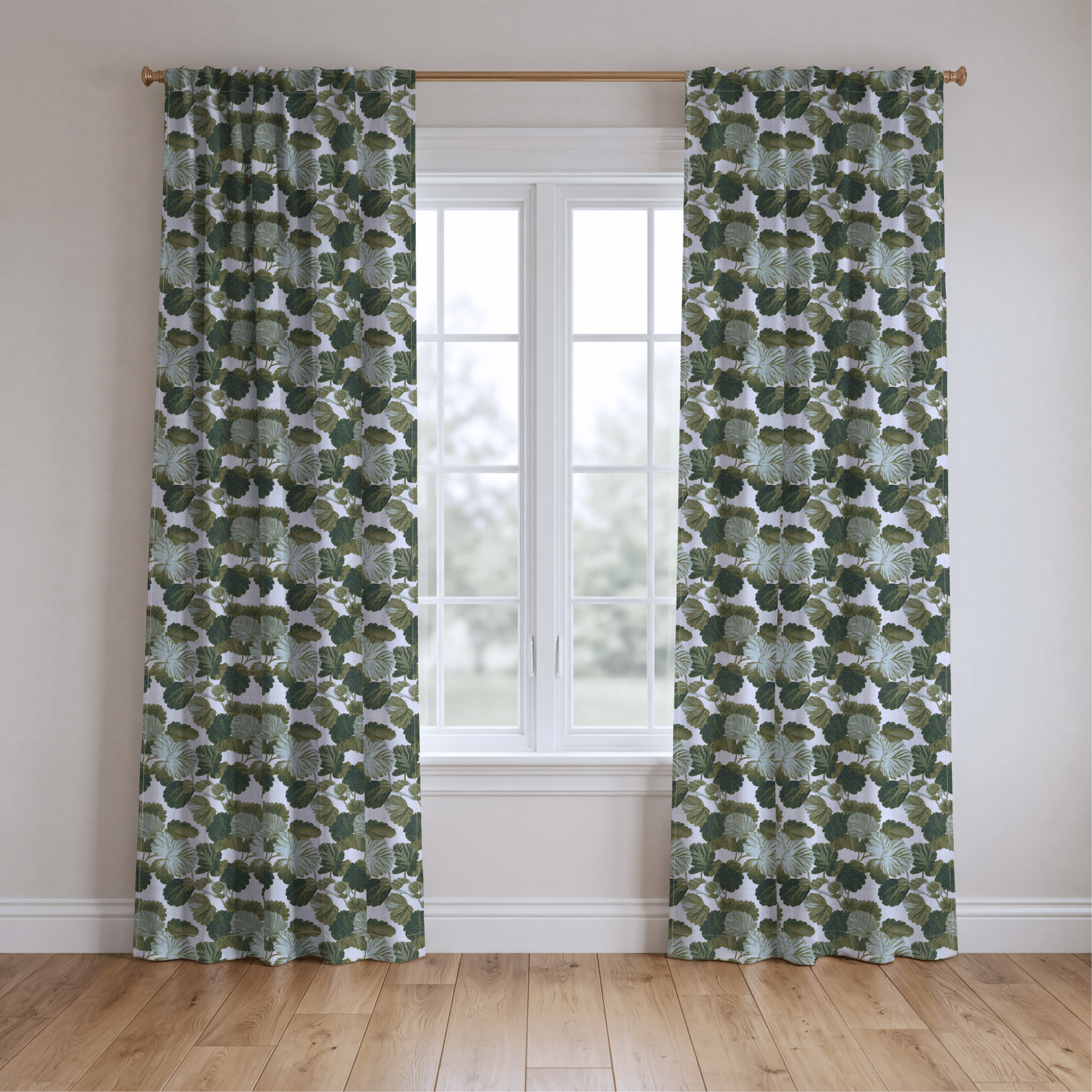 Botanical Daze - Curtain Panel - The Drapery