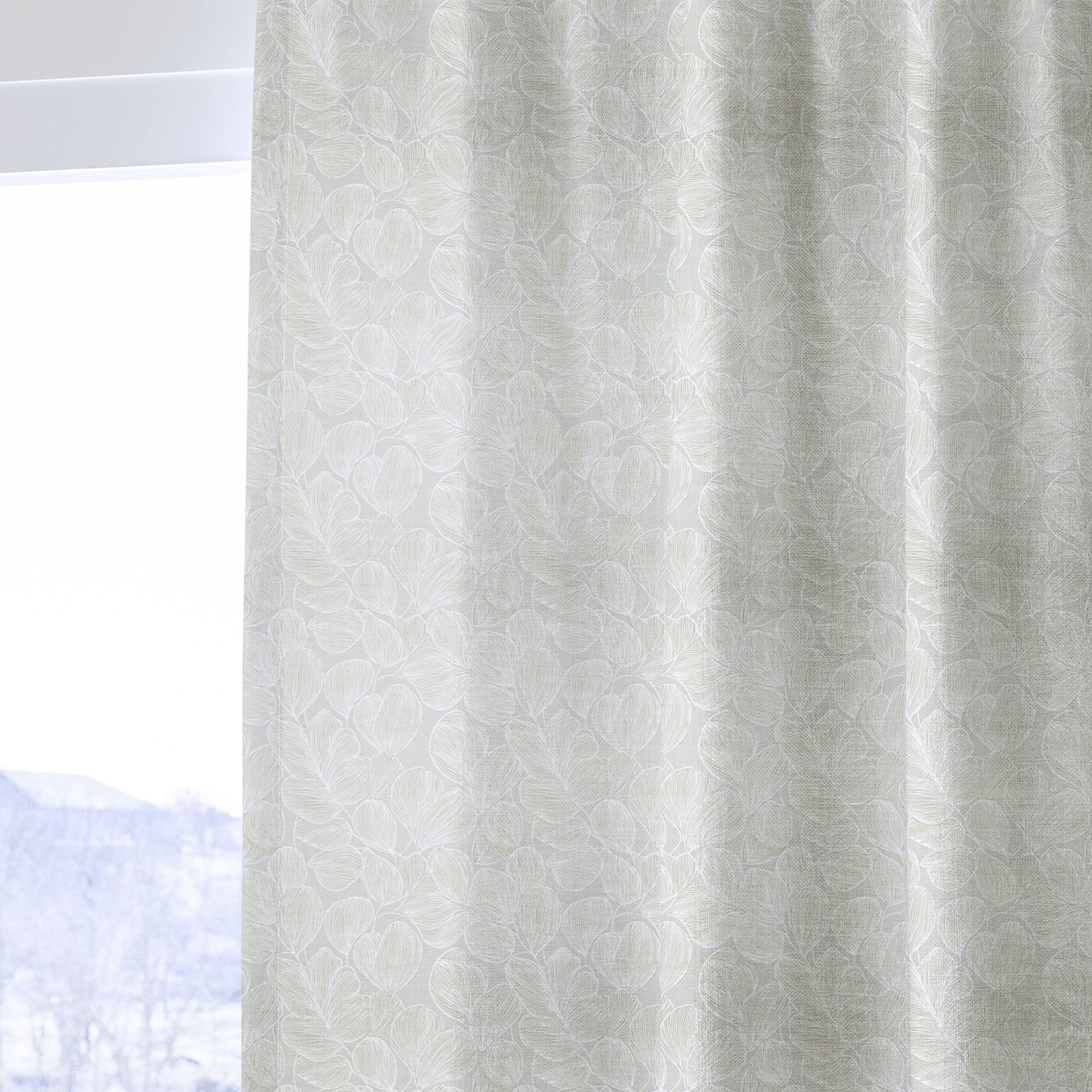 Botanical Drift - Curtain Panel - The Drapery