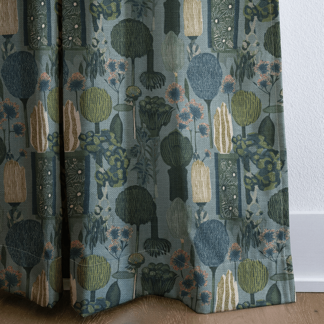 Botanical Mix - Curtain Panel - The Drapery