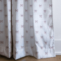 Bow Repeat - Curtain Panel - The Drapery