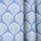 Brandt Blue - Curtain Panel - The Drapery