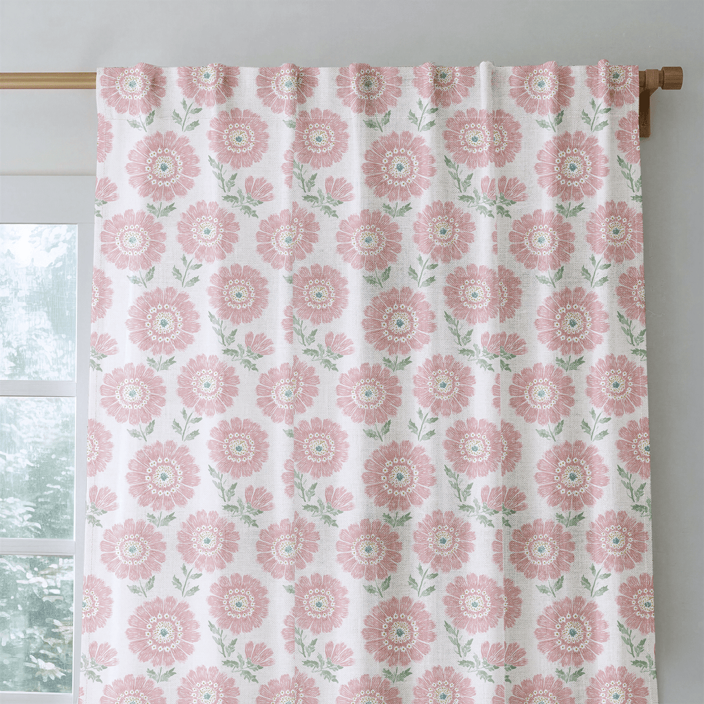 Brankenridge Blooms - Curtain Panel - The Drapery