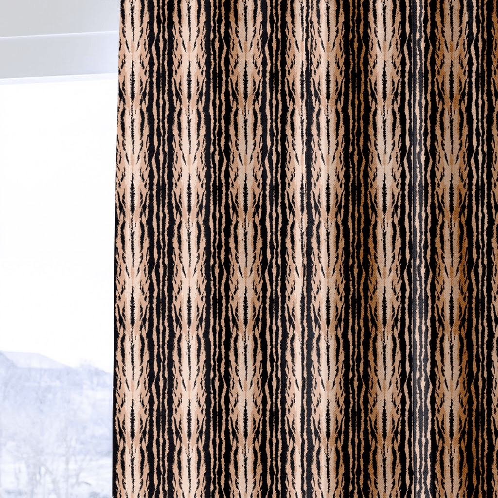 Branson Tiger - Curtain Panel - The Drapery