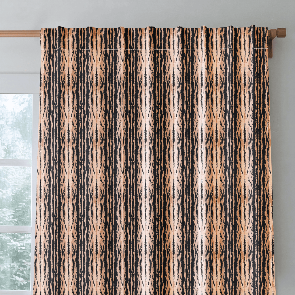 Branson Tiger - Curtain Panel - The Drapery