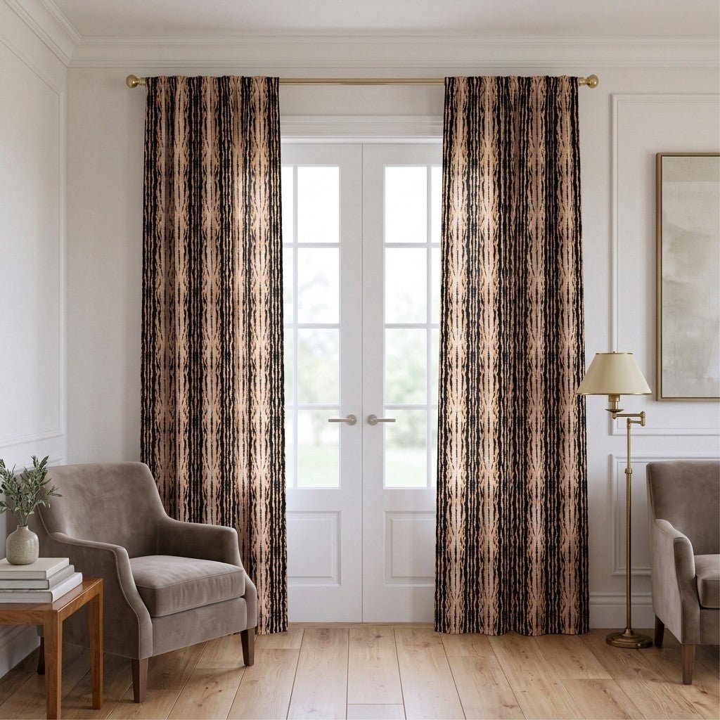 Branson Tiger - Curtain Panel - The Drapery