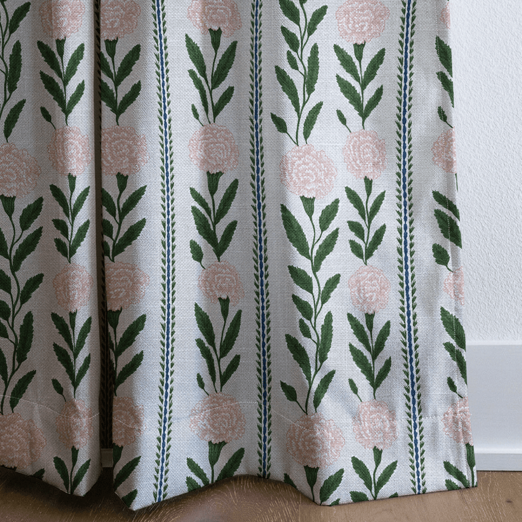 Bravion Blooms - Curtain Panel - The Drapery