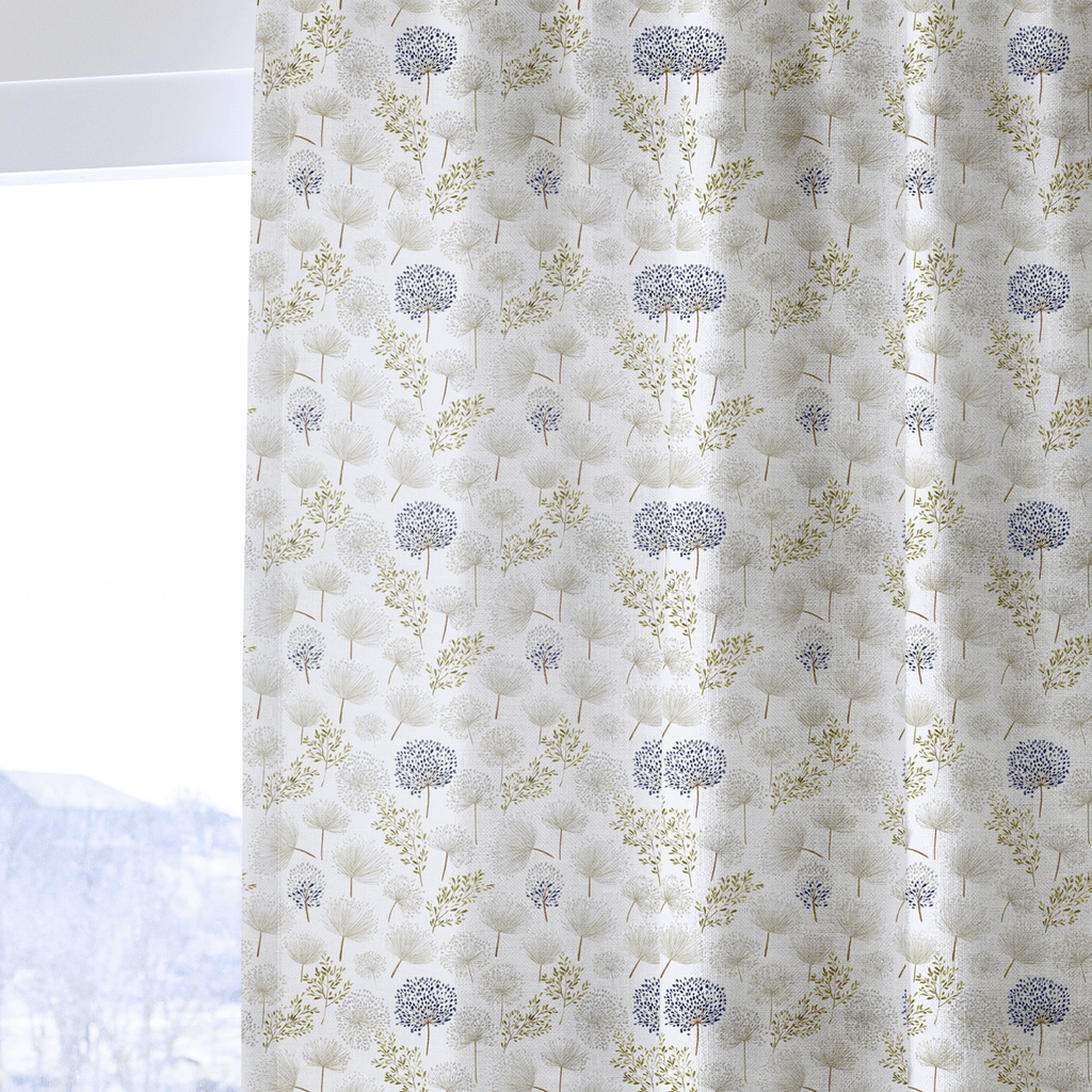 Brayden Blooms - Curtain Panel - The Drapery