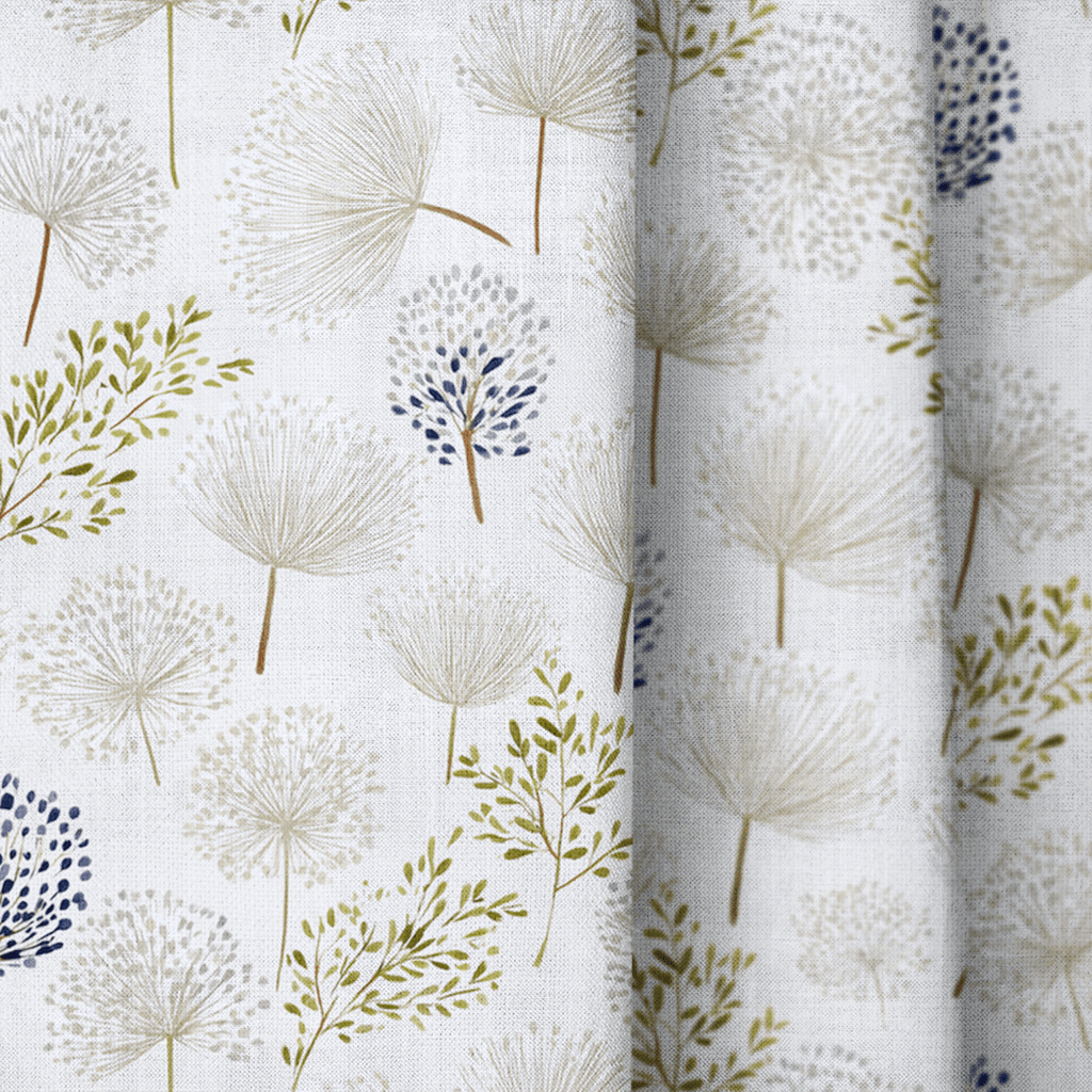 Brayden Blooms - Curtain Panel - The Drapery