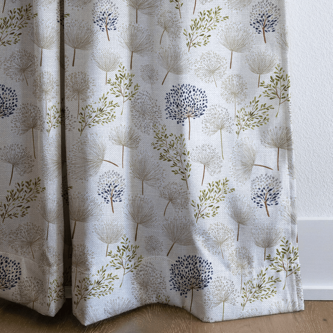 Brayden Blooms - Curtain Panel - The Drapery