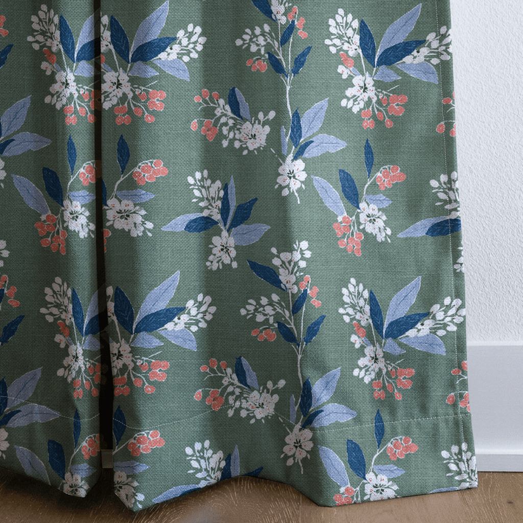 Brexton Botanical - Curtain Panel - The Drapery