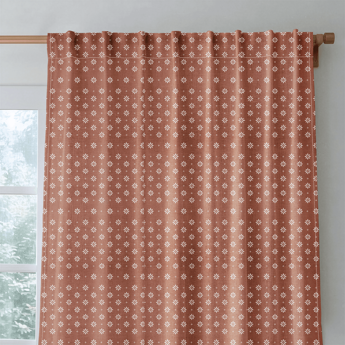 Briar Clay - Curtain Panel - The Drapery