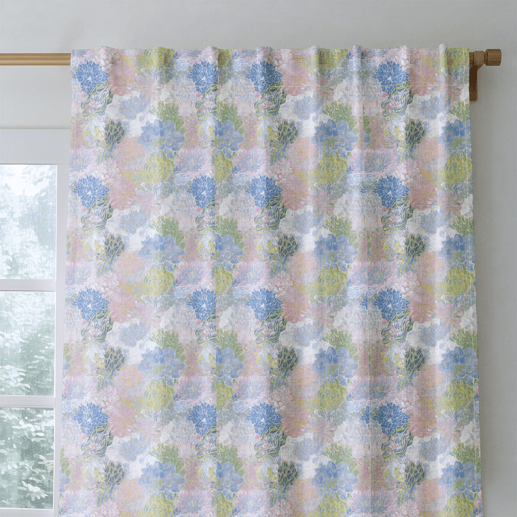 Bright Undersea - Curtain Panel - The Drapery