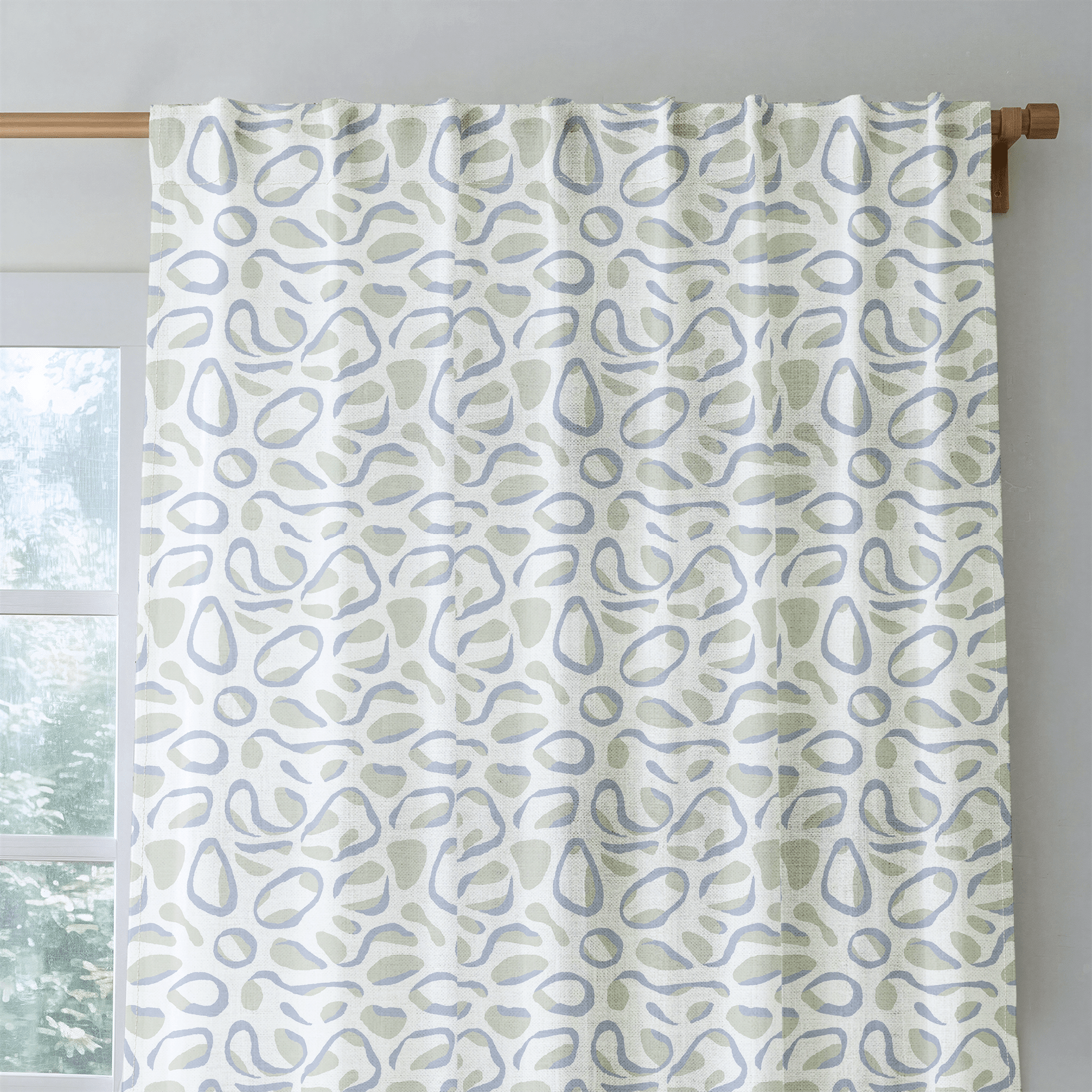 Brinley Leopard - Curtain Panel - The Drapery