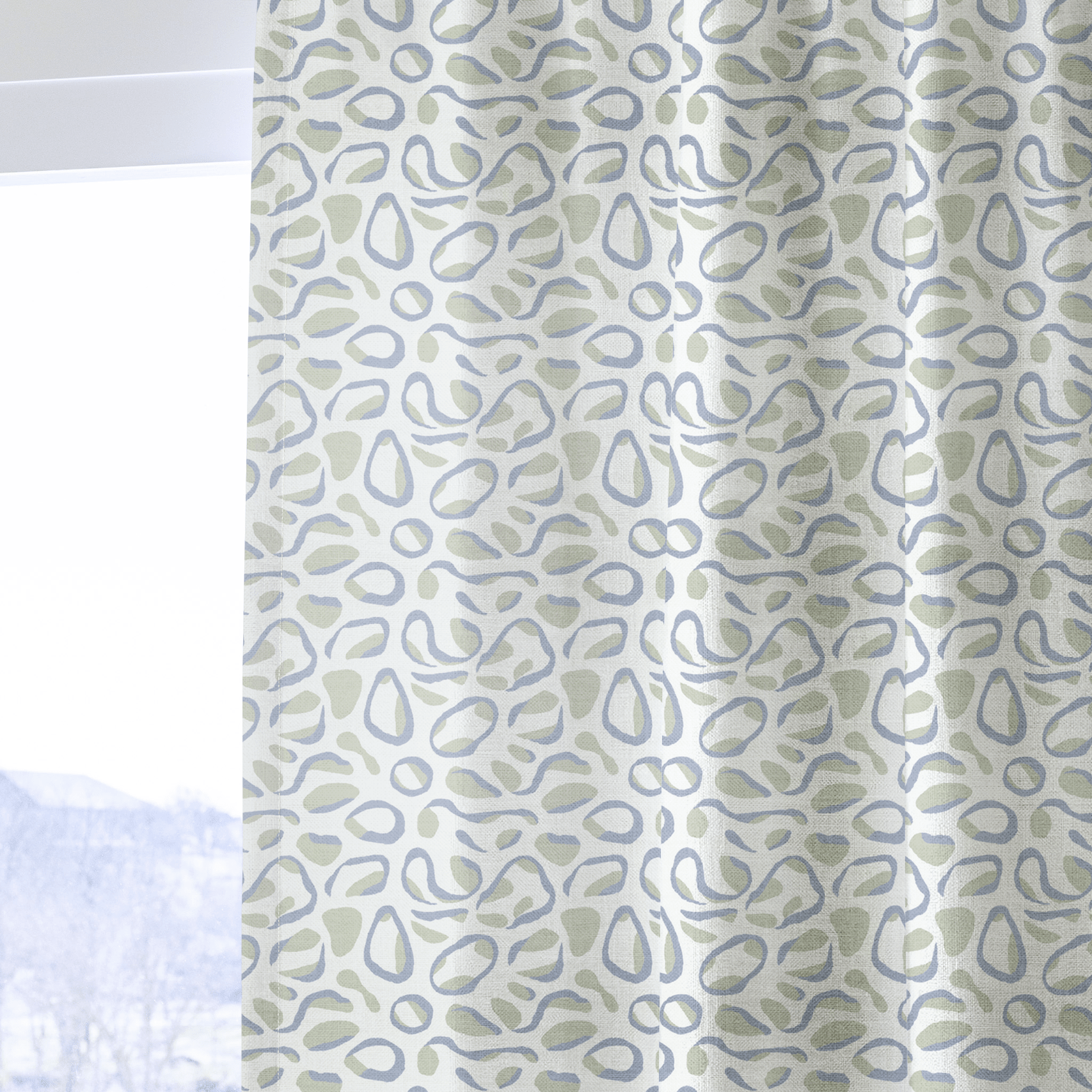 Brinley Leopard - Curtain Panel - The Drapery