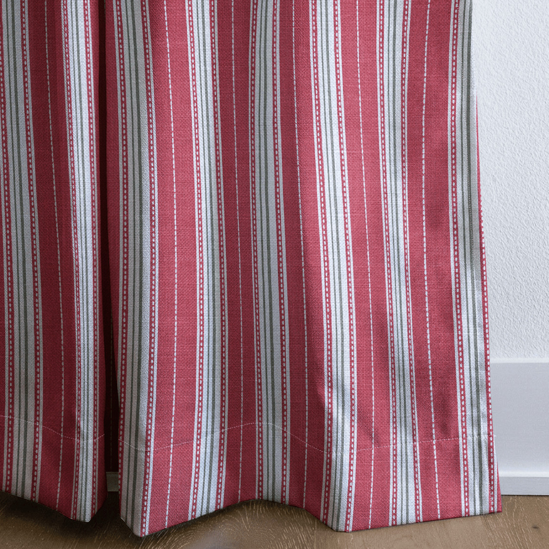 Briony Stripes - Curtain Panel - The Drapery