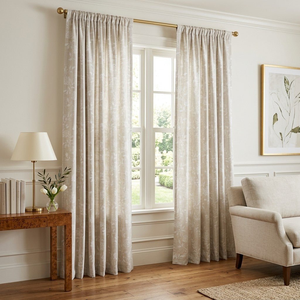 Brise Blossoms - Curtain Panel - The Drapery
