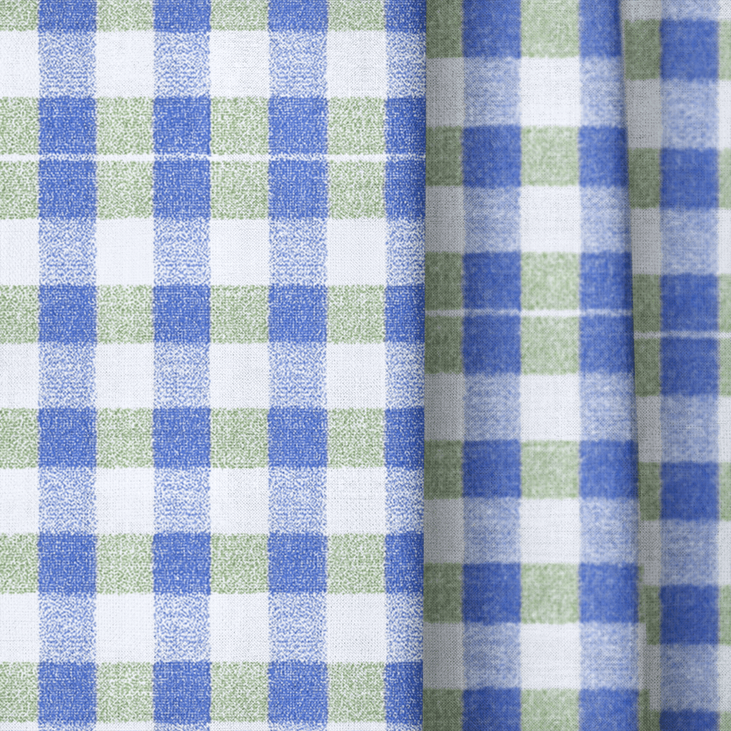Brixton Plaid - Curtain Panel - The Drapery