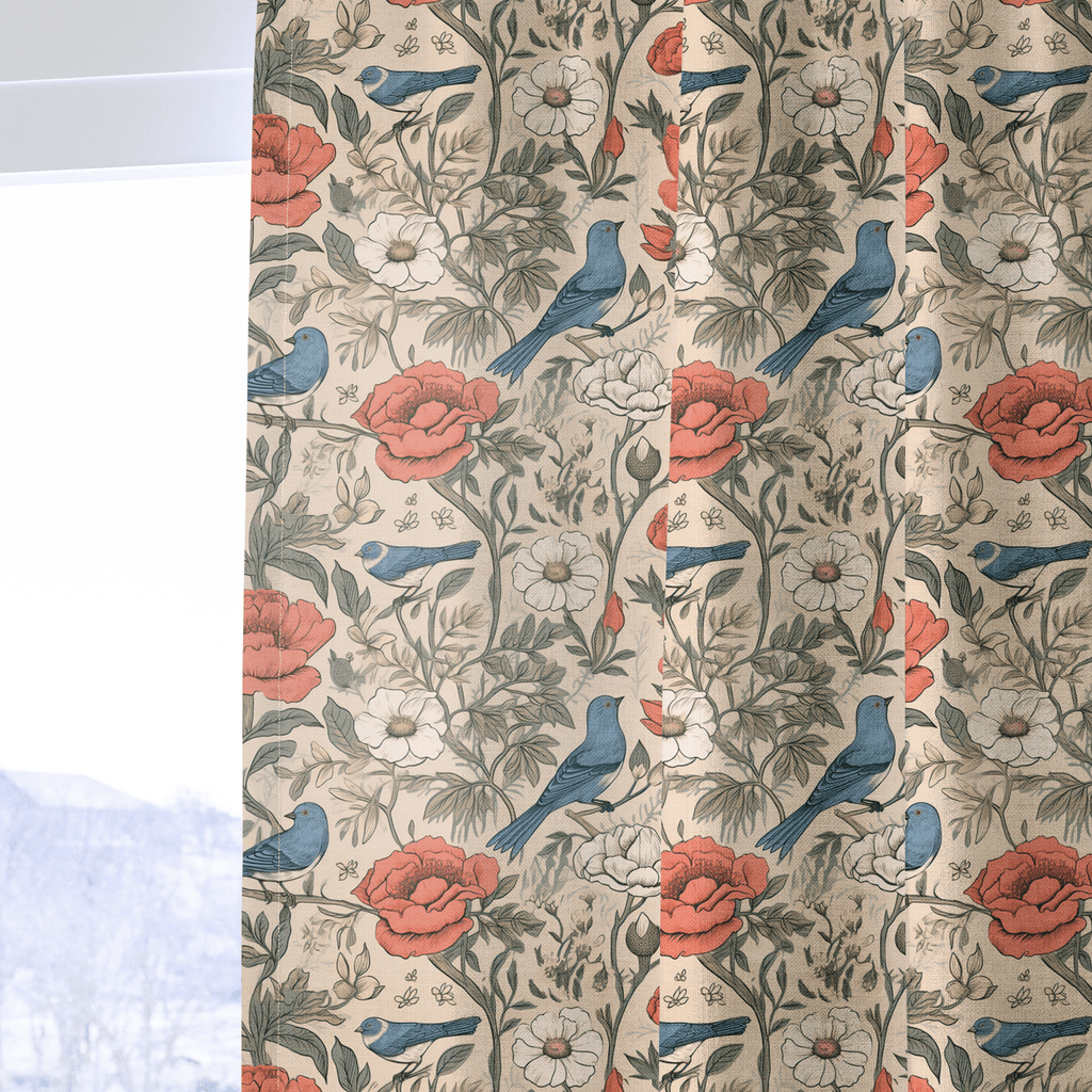 Brookley Vintage - Curtain Panel - The Drapery